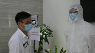 Jak Korzystać Z Termometru Bezdotykowego Do Pomiaru Temperatury Ciała Wall-Temp