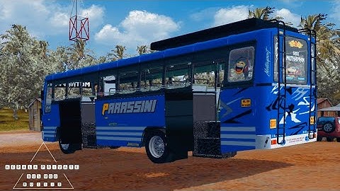 Muthappan Private Bus Mod In Bus Simulator Indonesia - Bussid Bus Mod - Bussid Car Mod - Bussid