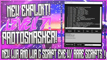 [OMFG] ✅ NEW HACK/EXPLOIT!✅| PROTOSMASHER! | LUA & LUA C SCRIPT EXECUTOR W/ RARE SCRIPTS! [WORKS]