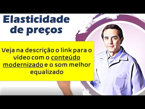 Vídeo: Por que a elasticidade da demanda por água é inelástica?