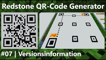 QR-Code Encoder, #07 – Versionsinformation | Minecraft Redstone