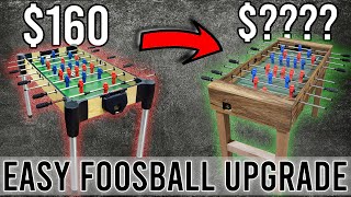 DIY Foosball Table Conversion | Fun Woodworking Project