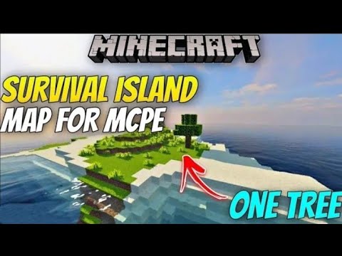 How To Download Survival Island Map in Minecraft 💯 - YouTube