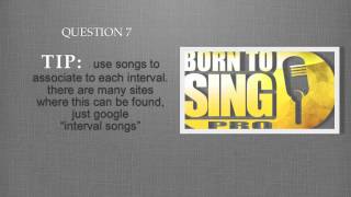 EAR TRAINING: INTERMEDIATE INTERVALS TEST 7