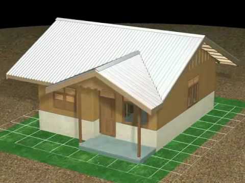 Belajar Animasi - Rumah Sederhana - YouTube