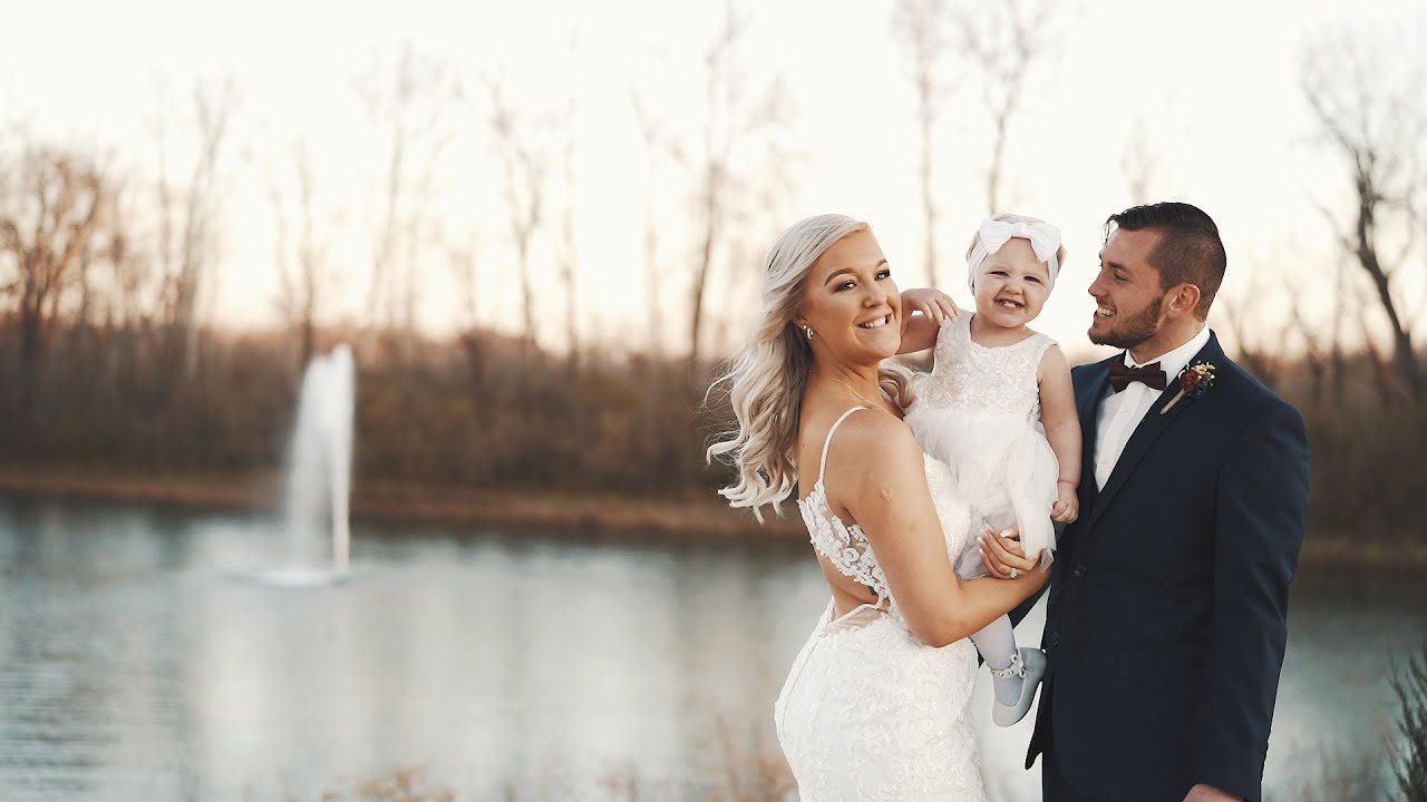 Nicholas + Hannah & Averie { Cottleville, MO Wedding Videographer }