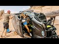 I FLIPPED A RAZOR UTV IN MOAB...Almost killed my best friend...