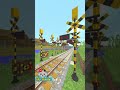 踏切 アニメ 電車 マイクラ ふみきり Trains & Railway Level Railroad crossings Minecraft 041-13