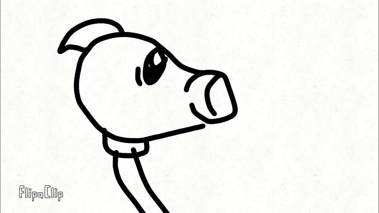 Peashooter shooting peas YouTube