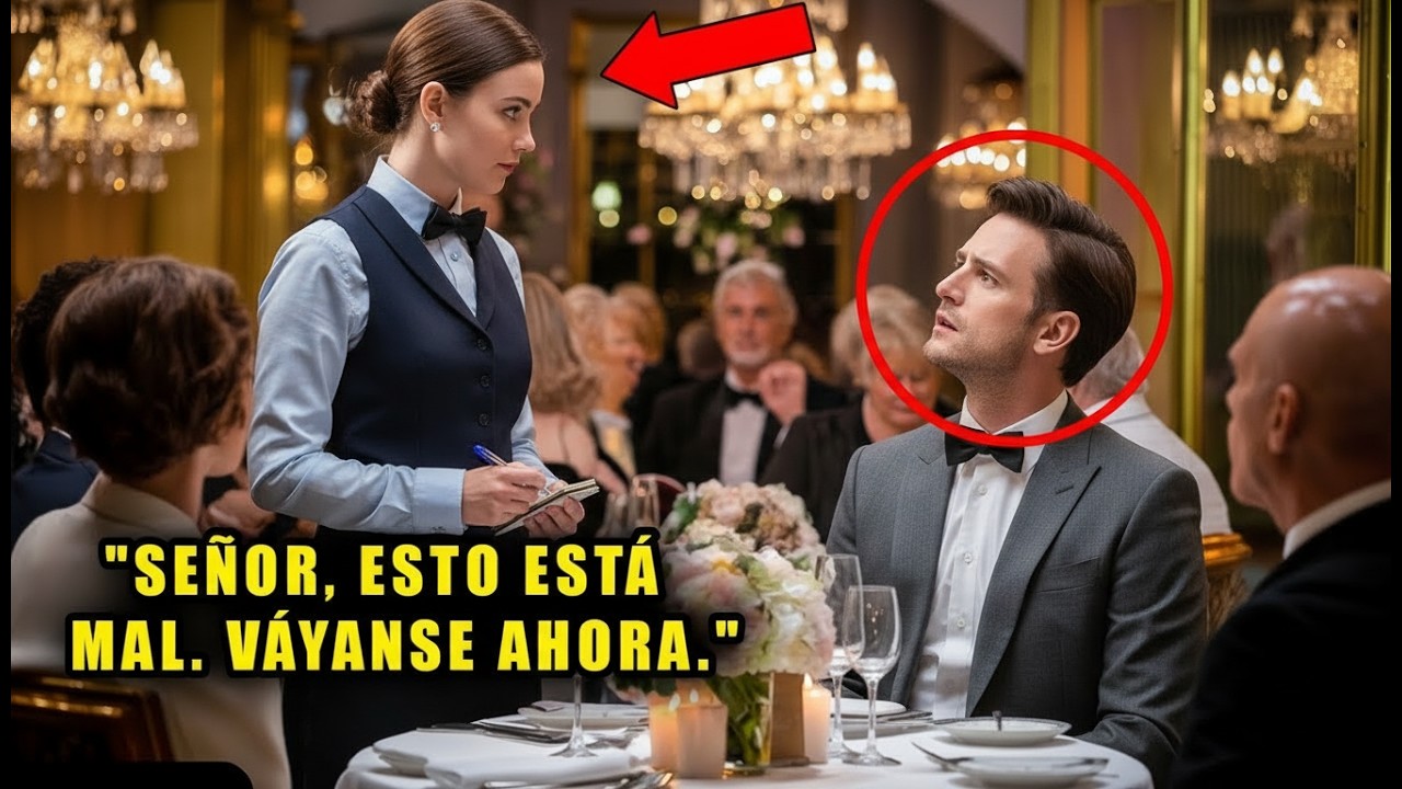 “Precisa Sair, Senhor” — Diz a Nova Garçonete ao CEO… Segundos Antes de um Acordo de 200 Milhões