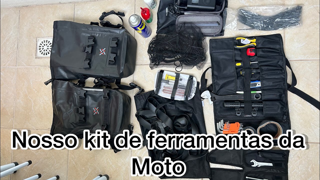 Montamos um KIT de ferramentas para nossa moto. - YouTube