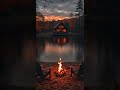 Sleep Story in a cozy house 🏠  Rain &amp; Fire Sounds for Deep Sleep    #sleep #asmr #calm #foryou #loop
