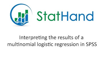 StatHand - Interpreting the results of a multinomial logistic regression