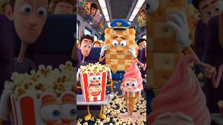 “Popcorn 🍿 Aur Ice Cream 🍦 Ka Train Adventure 😂🚂 | Viral Funny Animation”