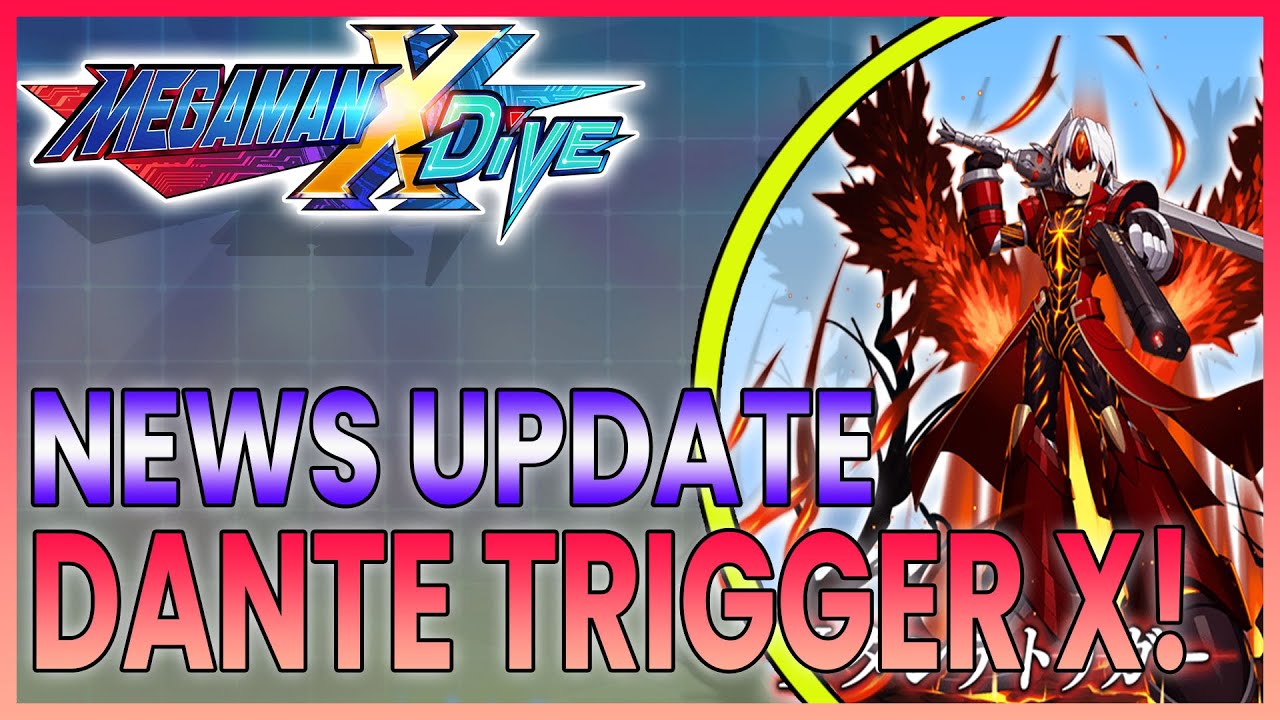 DEVIL MAY CRY COLLAB? DANTE TRIGGER X + White Day Mega Man X Dive