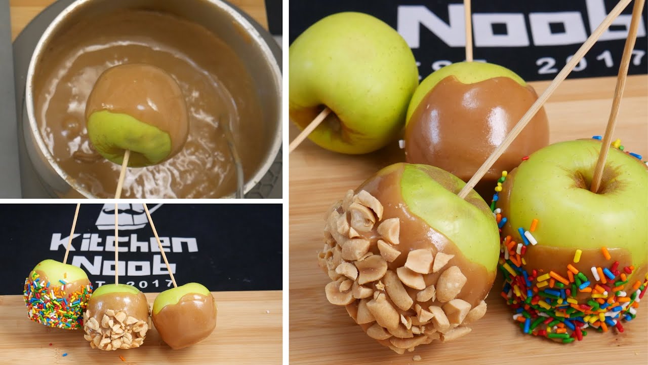 Manzanas en Caramelo | Manzanas cubiertas de caramelo