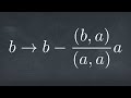 Gram-Schmidt Orthogonalization and Legendre Polynomials