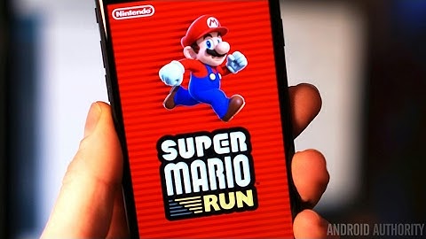 Install Super mario and run on any Android device