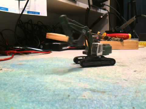 smallest rc excavator