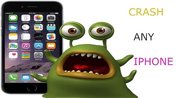 #4 CRASH ANY IPHONE WITH MESSAGE