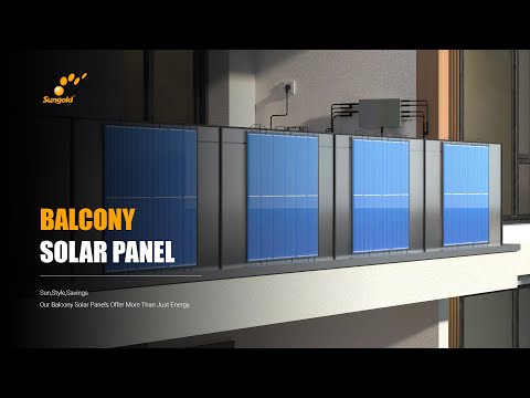 Introducing Sungold 800w Balcony Solar System| Balcony Installation