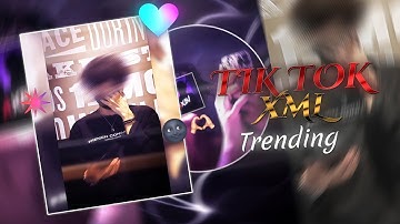 TIK TOK NEW XML 🌚🫶🏻 || Trending ||🙈 #edit #xmlprese #alightmotionpresets #xml #alightmoation  
