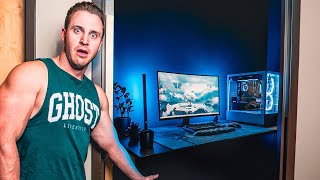 BUILDING a Subscriber Her DREAM Gaming Setup!