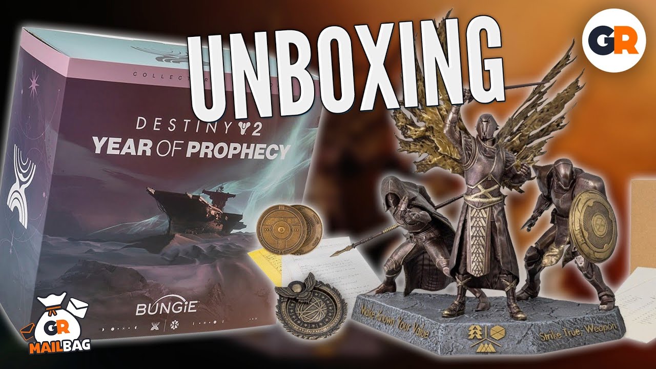 Destiny 2: Year of Prophecy Collector's Edition Unboxing - Game