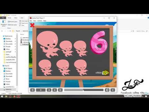 บทเรียนคอมพิวเตอร์ช่วยสอน เรื่อง การนับเลข | June Film Studio