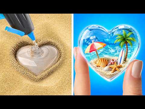 How to LOOK COOL with Handmade Crafts ✨ Glue Gun, Epoxy Resin, and More DIYs