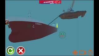 tortinrna sinking in ship mooring 3d screenshot 2