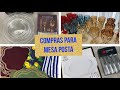 MESA POSTA - COMPRINHAS DE MESA POSTA