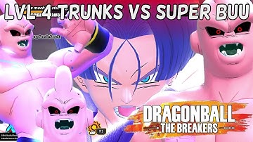 Killing SUPER BUU with Trunks LEVEL 4 - Dragon Ball The Breakers