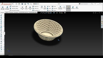 Solidworks Tutorial 17: Bonus Video of FRUIT BASKET | Solidwork full course in hindi