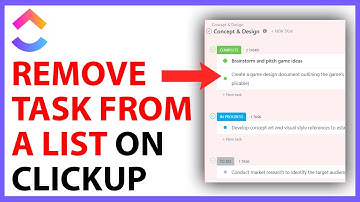 How to Remove a Task From Additional List on ClickUp