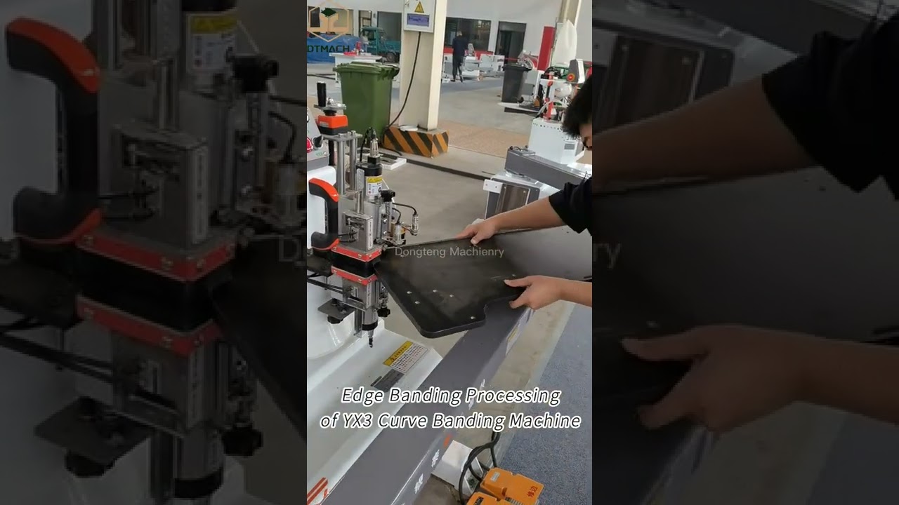 YX3 curve edge trimming machine