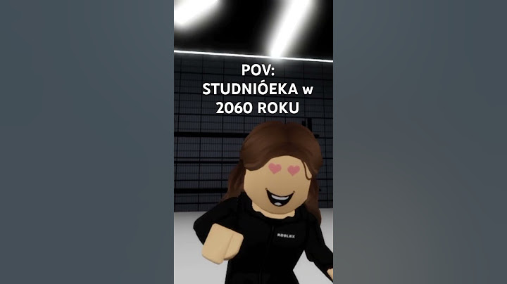 POV: STUDNIÓWKA w 2060 ROKU!