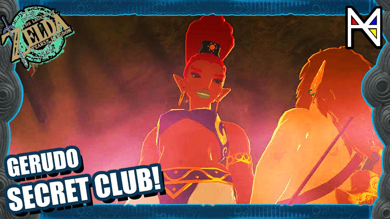 How to get to Gerudo Secret Club - ZELDA TEARS OF THE KINGDOM TOTK 