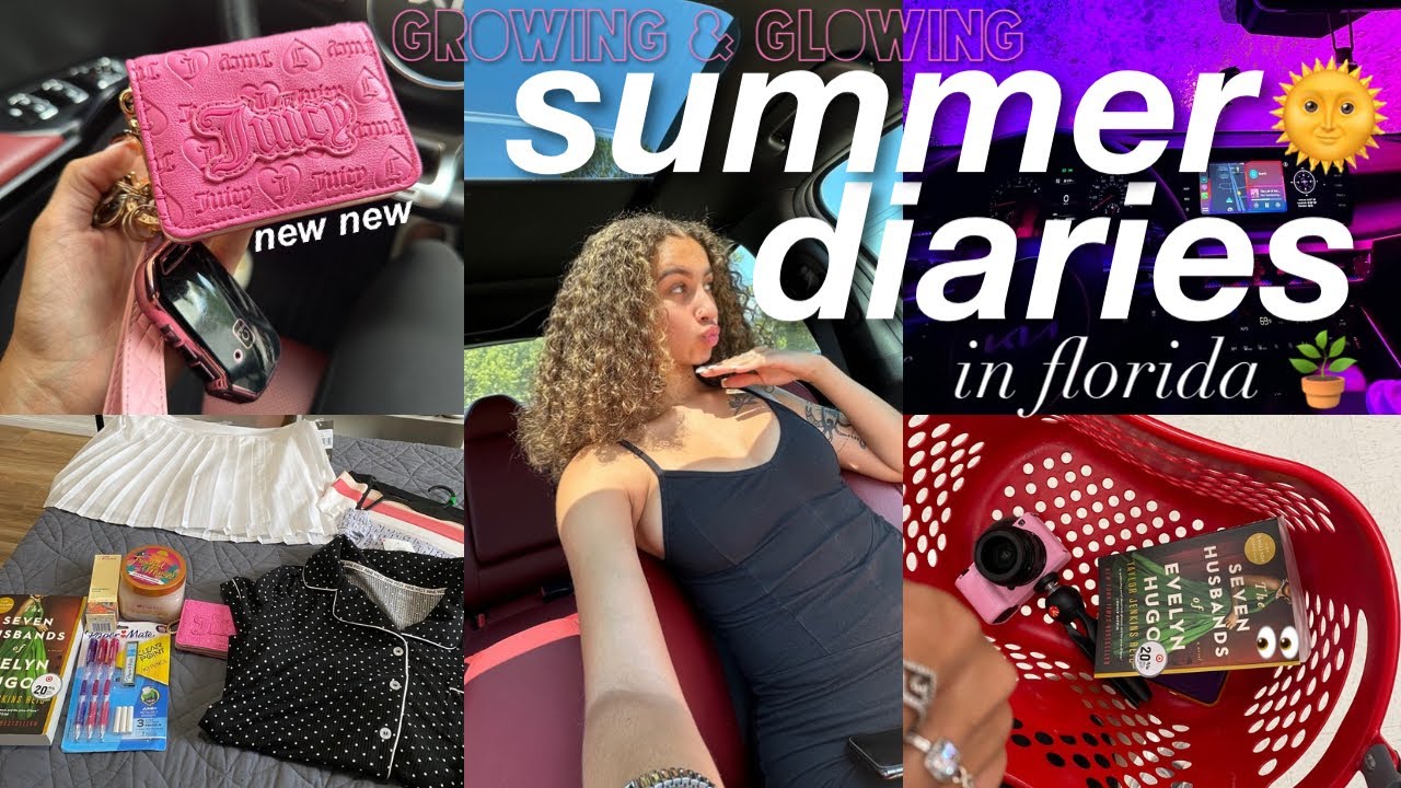 a summer day in my life ☀️ shopping, new reads, car wash + GREAT VIBESSS