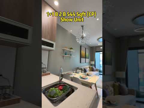 JB New Project 1+1 Bedroom 1 Bath 544 Sqft (CP) Show Unit