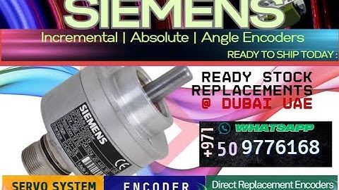 Siemens Servo Motor Encoder Failed? Need Encoder Adjust? Resolver Angle Setting? Call ServoRepair.ae