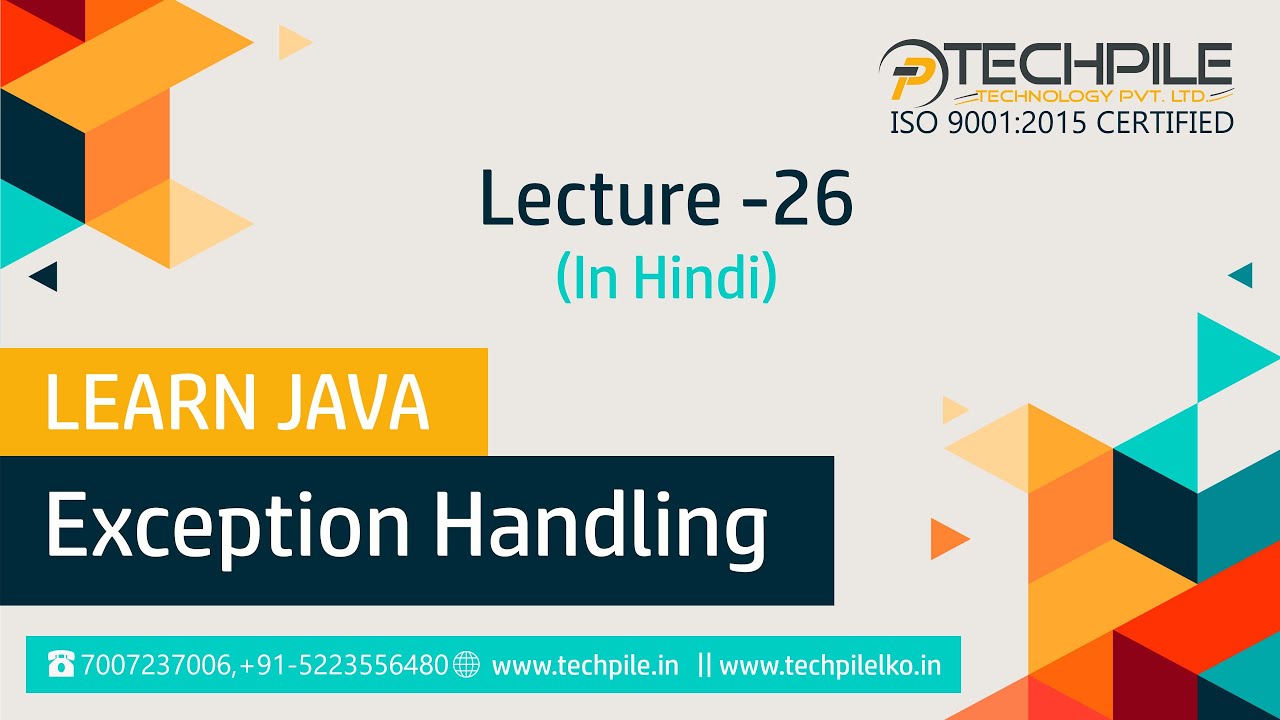 Exception Handling in Java - YouTube