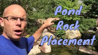 Garden Pond Design Ideas - Rock Placement | Any Pond Limited | UK