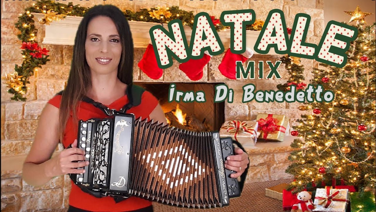 NATALE MIX | IRMA DI BENEDETTO - Organetto Abruzzese Accordion (Christmas Songs)