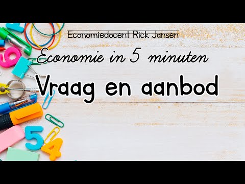 Video: Hoe gebruik ekonome totale vraag- en aanbodkrommes?