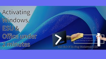 How to Activate Windows 10/11 along with ESU & Office FOR FREE (2025 Guide)