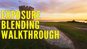 Exposure Blending With The Luminosity Masking Panel (Full Landscape Photo Editing Walkthrough)