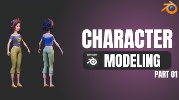 Blender Character Modeling Tutorial - For Beginners - Part 1