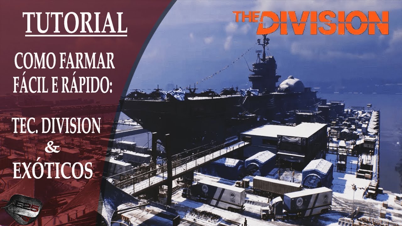 The Division 1.8 | Tutorial: Como Farmar fácil; Itens Exóticos,Tec. Division e chegar na onda 50