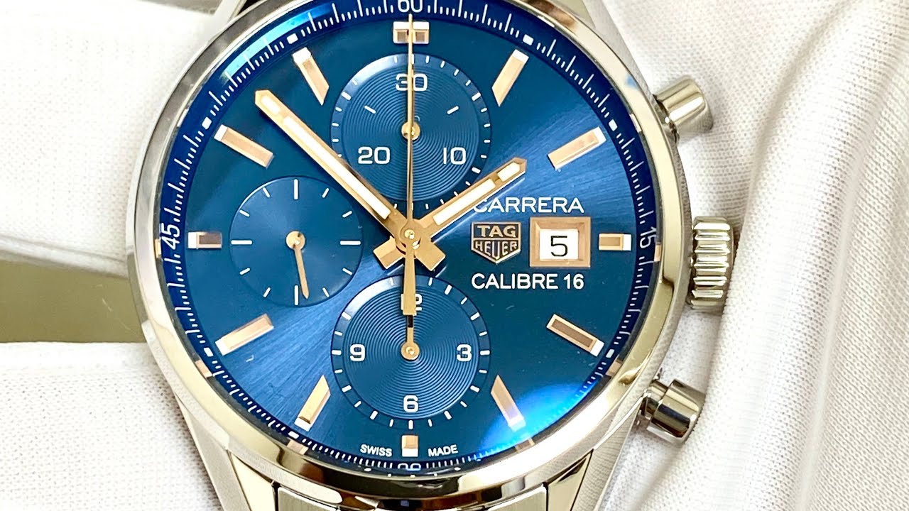 週末限定値下げOH部品交換タグホイヤーCarrera CAR2115.FC6292